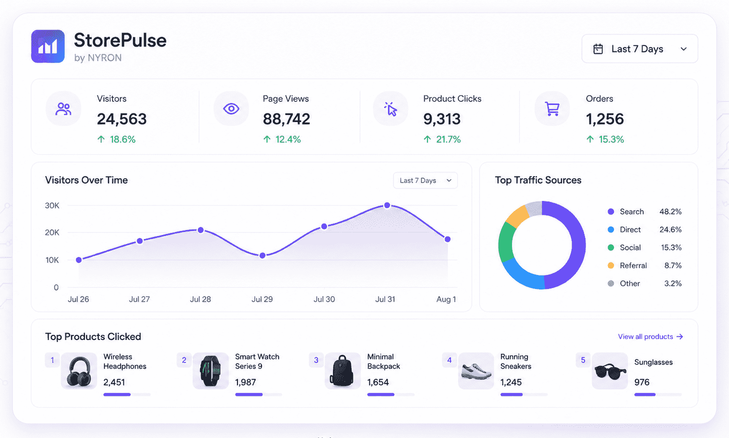 StorePulse Interface